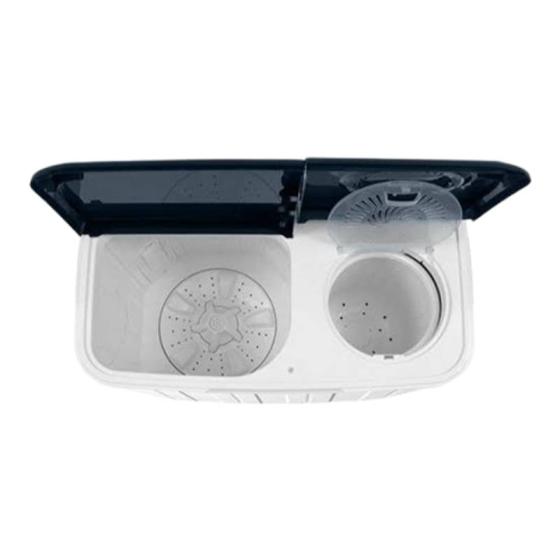 TCL 10.1kg Twin Tub Washing Machine F211TT