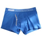 FARDLY Men's Boxer Underwear Soft Cotton, Trendy Sexy Solid Color with Open Breathable Design