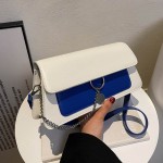 Modern Women's Bag with Stylish Metal Chain for Women Rectangle Bag