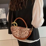 Women's Genuine Leather Crossbody Bag Classic Shoulder Handbag with Adjustable Strap