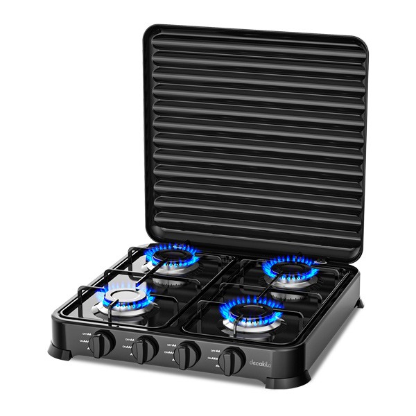 Decakila 4 Burner Table Top Gas Stove-KMGS010B