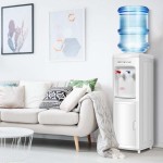 Decakila Hot & Cold Water Dispenser - With half storage cabinet KEWF002B