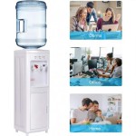 Decakila Hot & Cold Water Dispenser - With half storage cabinet KEWF002B
