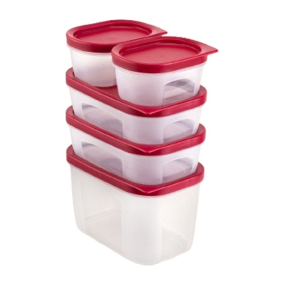 5 Set of  Food Container Set 5-Piece BPA-Free Food Storage Set KMTT119R