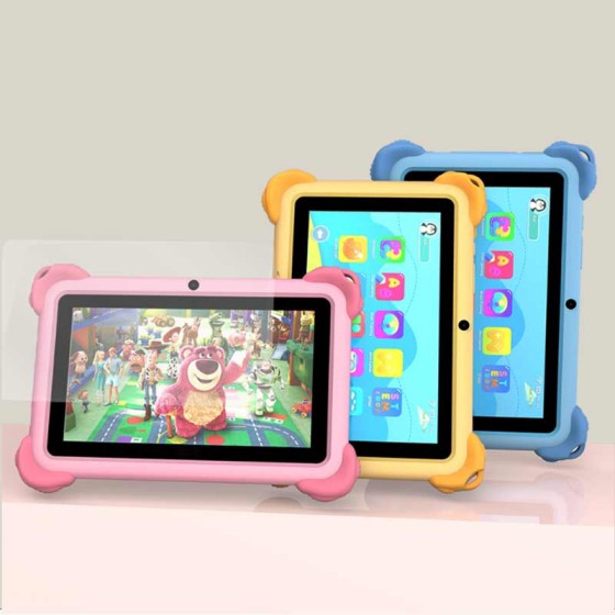 HOMII KIDS 7S – 7″ Kids Tablet, Android, 32GB ROM+4GB RAM ,Single SIM,with Learning Apps