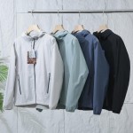 Outdoor Single-Layer Laminated Jacket For Men And Women In Spring And Autumn, Windproof And Rainproof, Casual And Fashionable Hooded Jacket