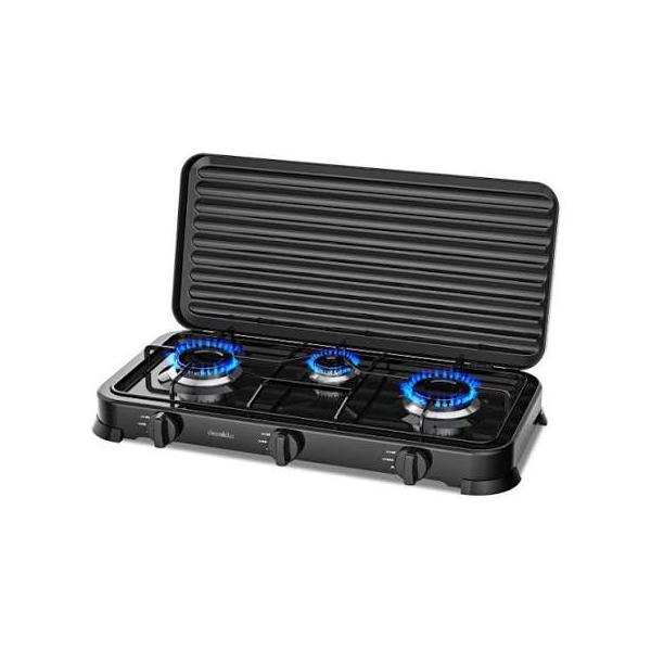 Decakila 3 Burner Table Gas Stove KMGS009B