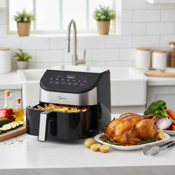 Midea 4.5L Air Fryer MF-CN45WK