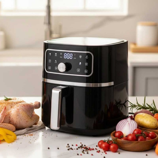 Sigma 4.2L Digital Air Fryer  Rapid Hot Air Frying System - 1500W