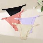 Women's Ice Silk Seamless Thong