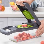 Multifunctional 16-Piece Vegetable Cutter & Slicer Set