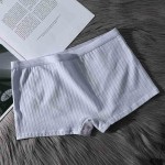 Women Breathable Mid-Waist Cotton Underwear briefs for Women Traceless Anti-Running Safety Pants