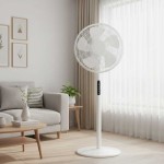 Smart 16-Inch Standing Fan with Remote Control