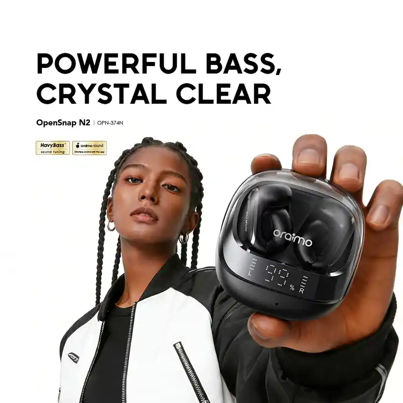 Oraimo OpenSnap N2 Open-Ear Earbuds OPN-374N