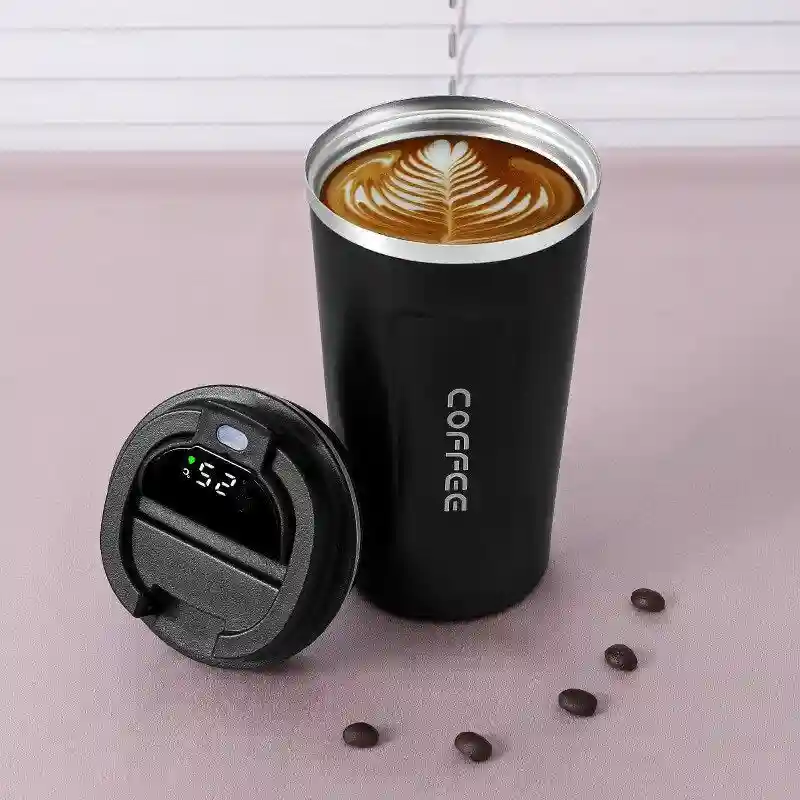 LED Temperature Display Smart Coffee Tumbler 510ml