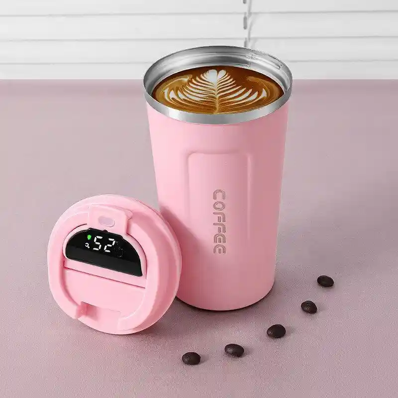 LED Temperature Display Smart Coffee Tumbler 510ml